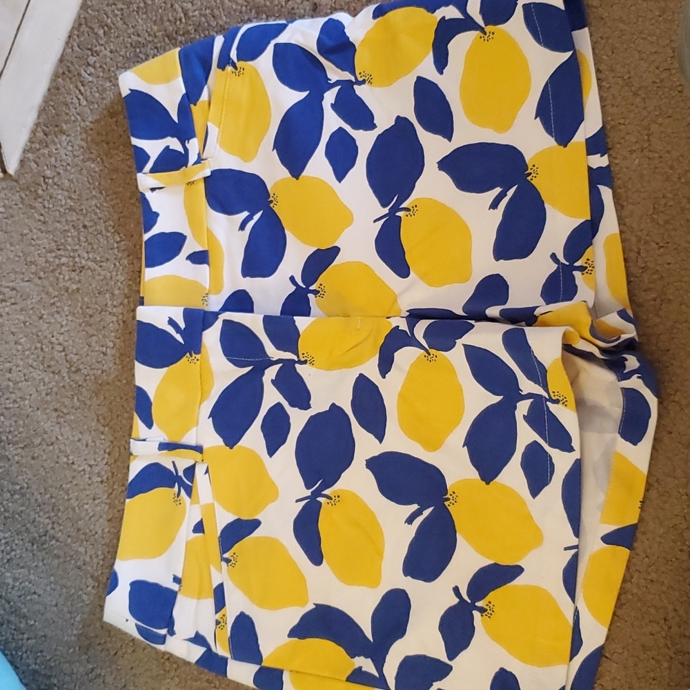 Loft Riviera lemon 🍋 shorts